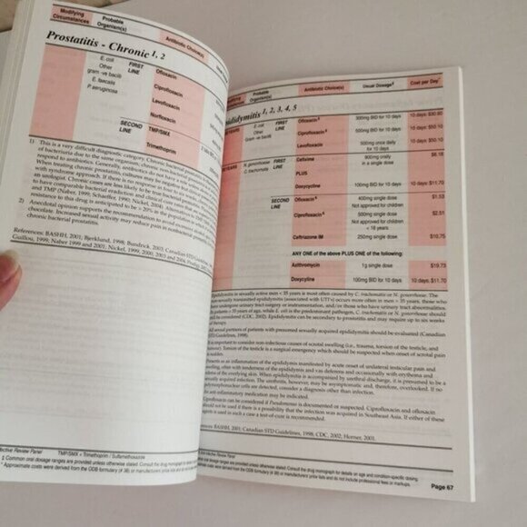 2005 Anti-Infective Guidelines Book Doctor Pharmacist Reference Medical Infect - Picture 9 of 9